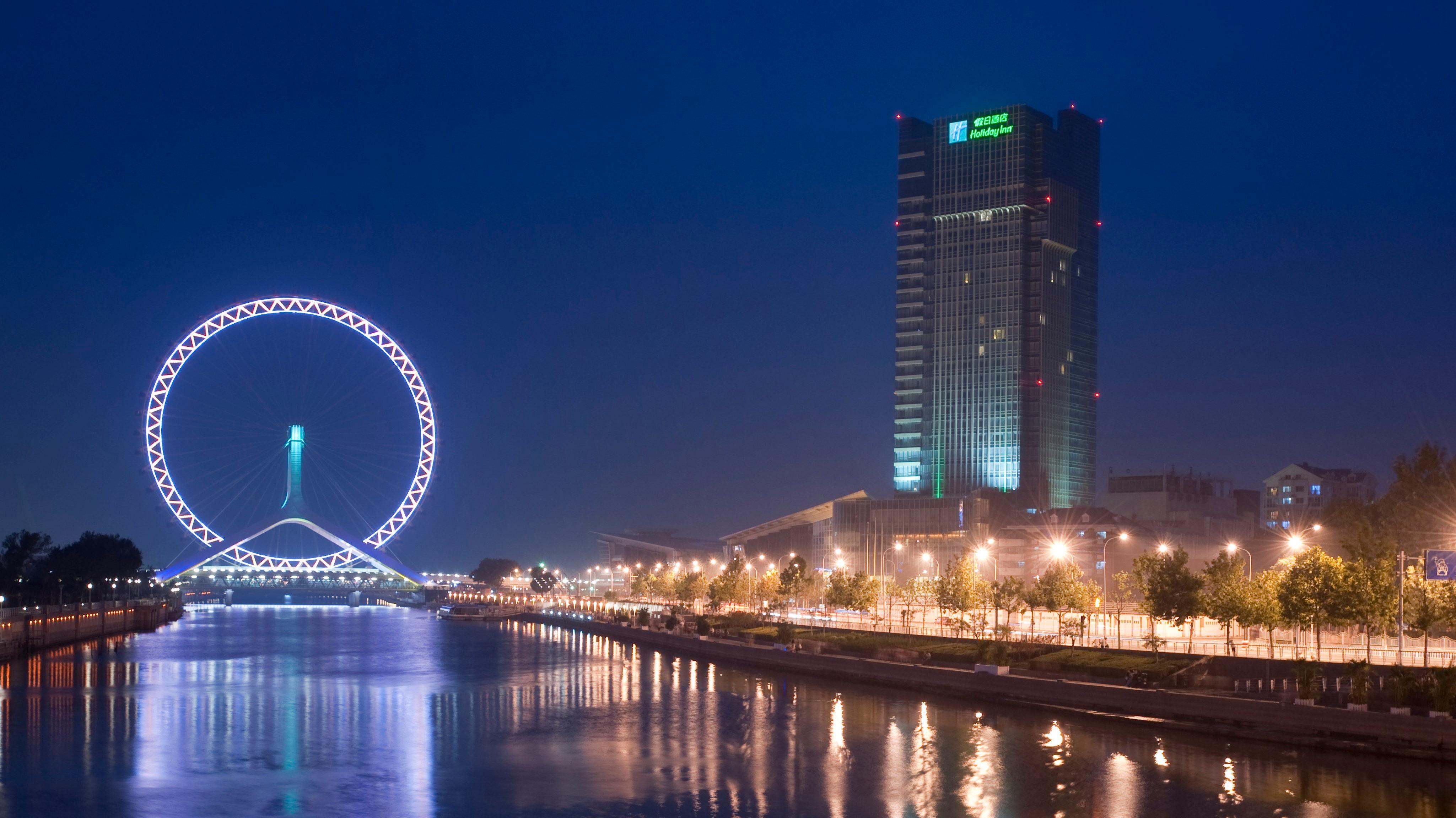 Holiday Inn Tianjin Riverside, An Ihg Hotel Exterior foto