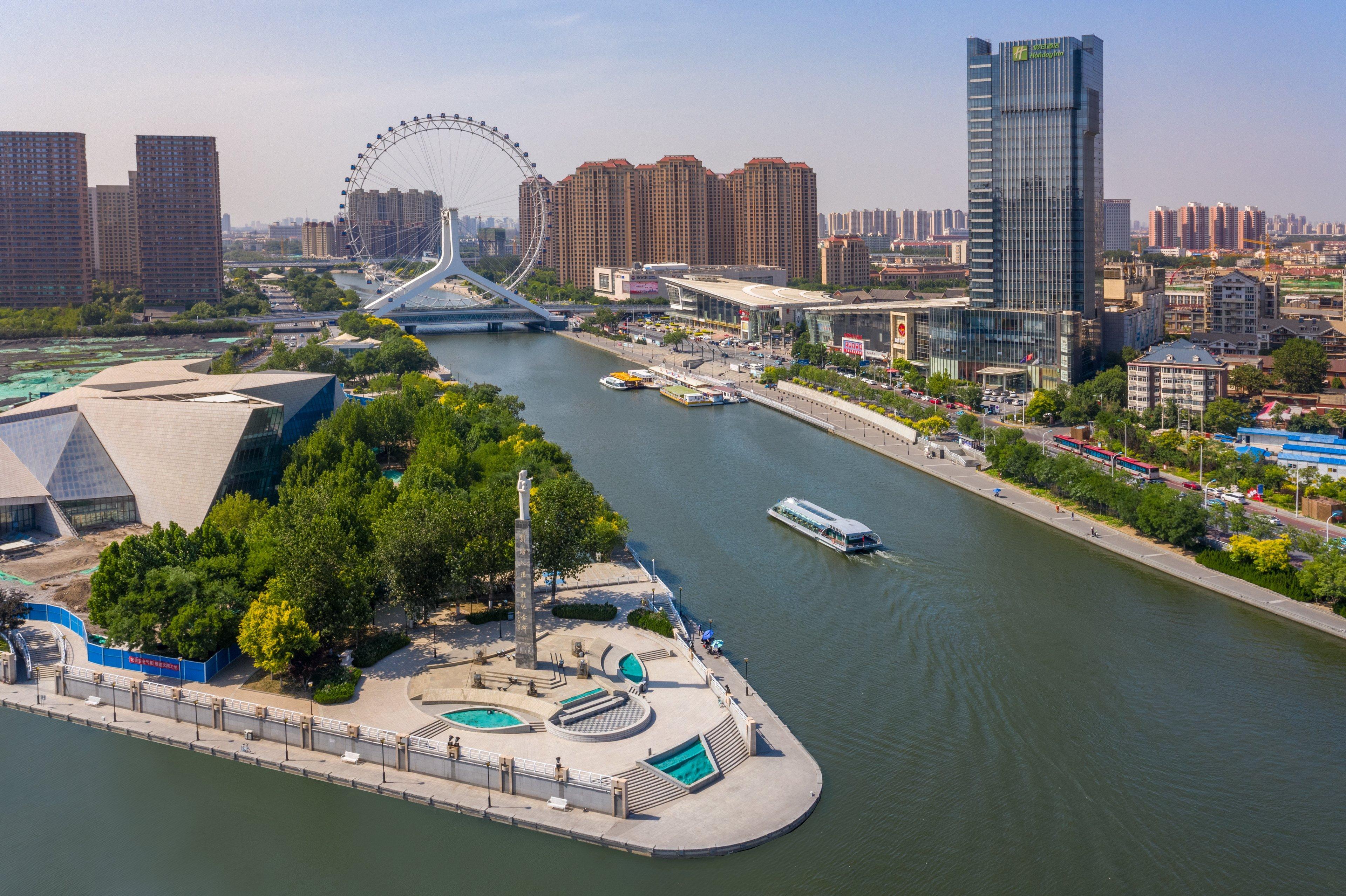 Holiday Inn Tianjin Riverside, An Ihg Hotel Exterior foto